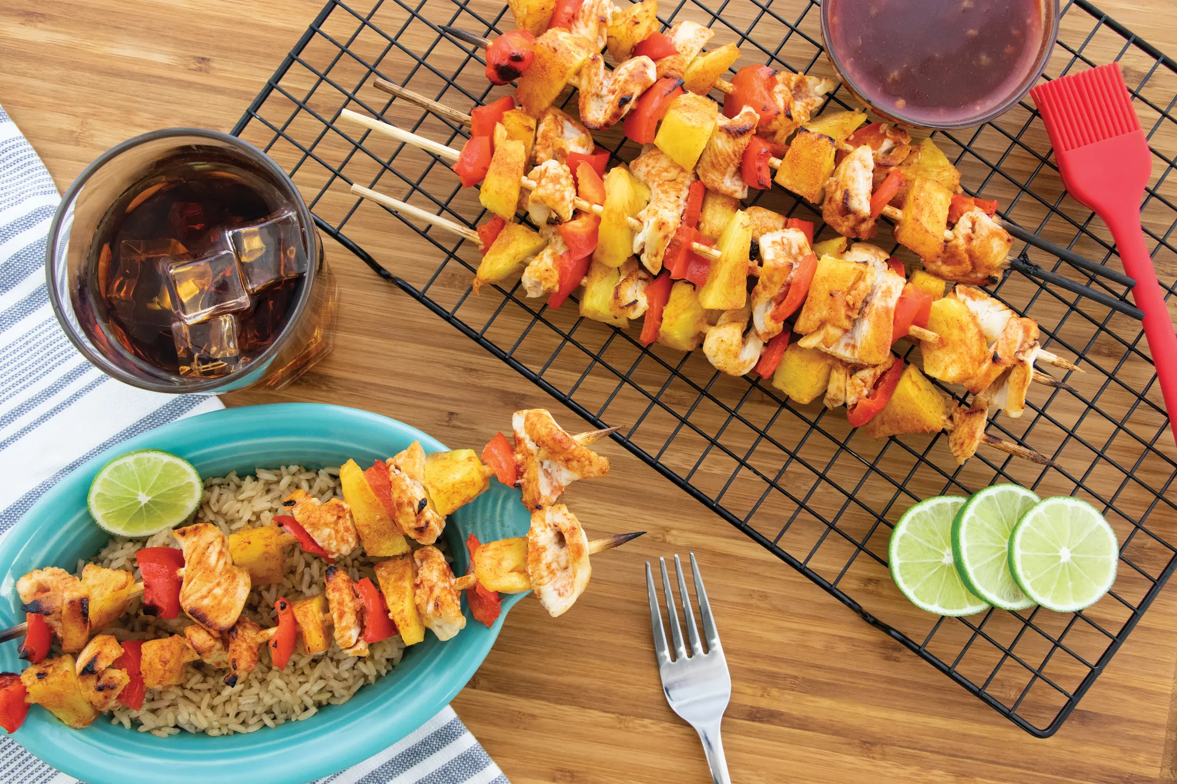 Chipotle Honey Chicken Skewers Choose Homemade