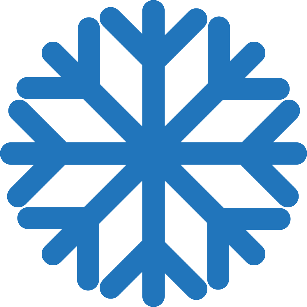 An illustration of a snowflake