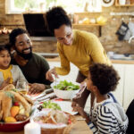 Thanksgiving meal with family