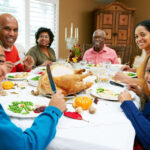 Thanksgiving family dinner