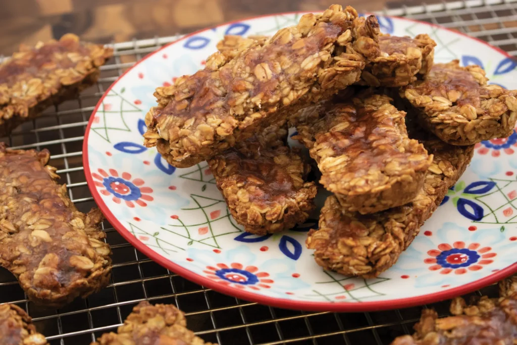 PB&J oat bars.